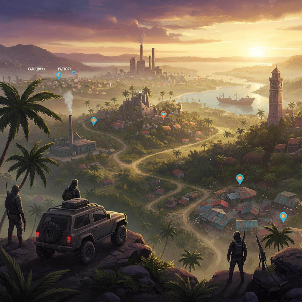 Guia Completo do Mapa Bermuda no Free Fire: Estratégias e Locais Chave