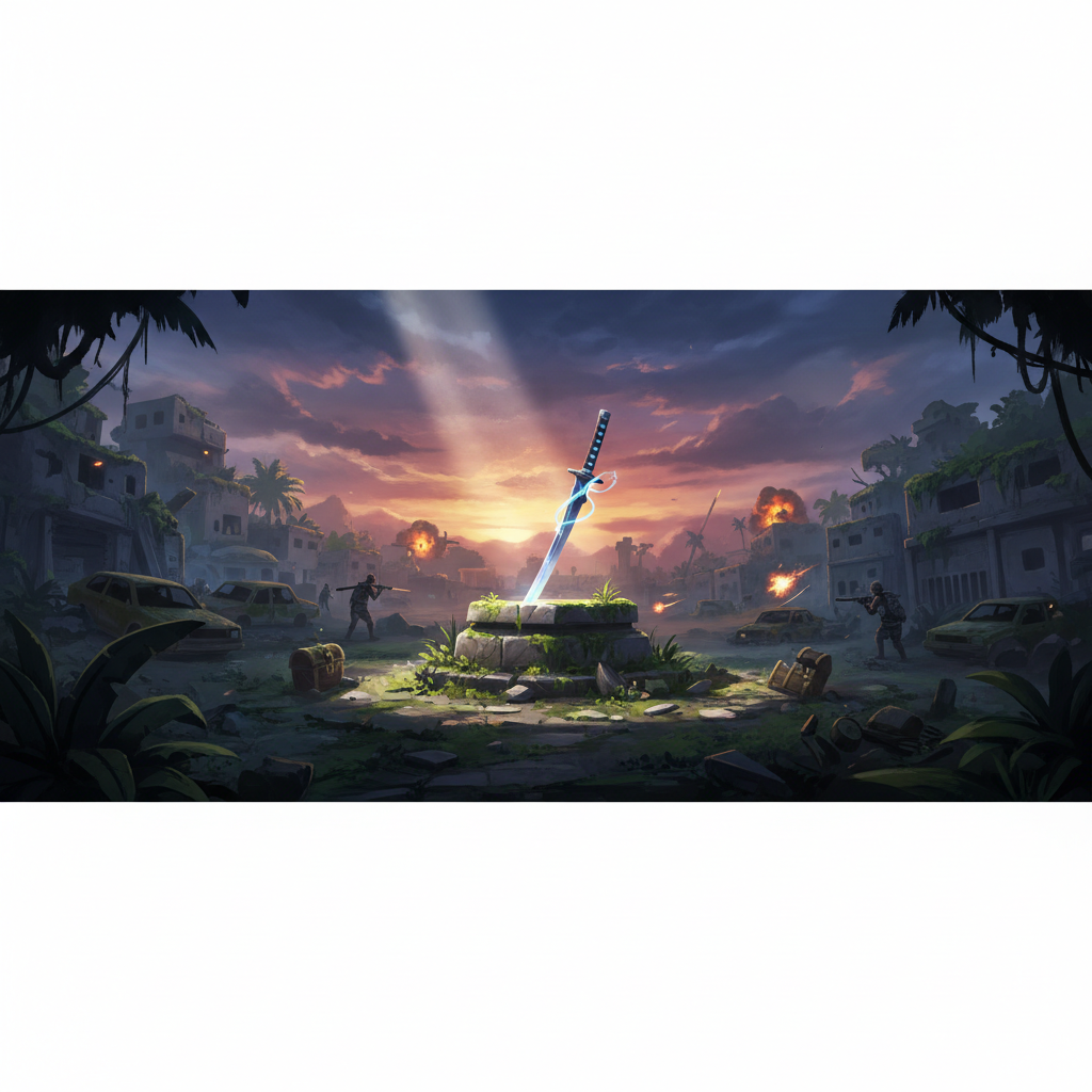 Onde Achar a Katana no Free Fire: Guia Completo para Bermuda