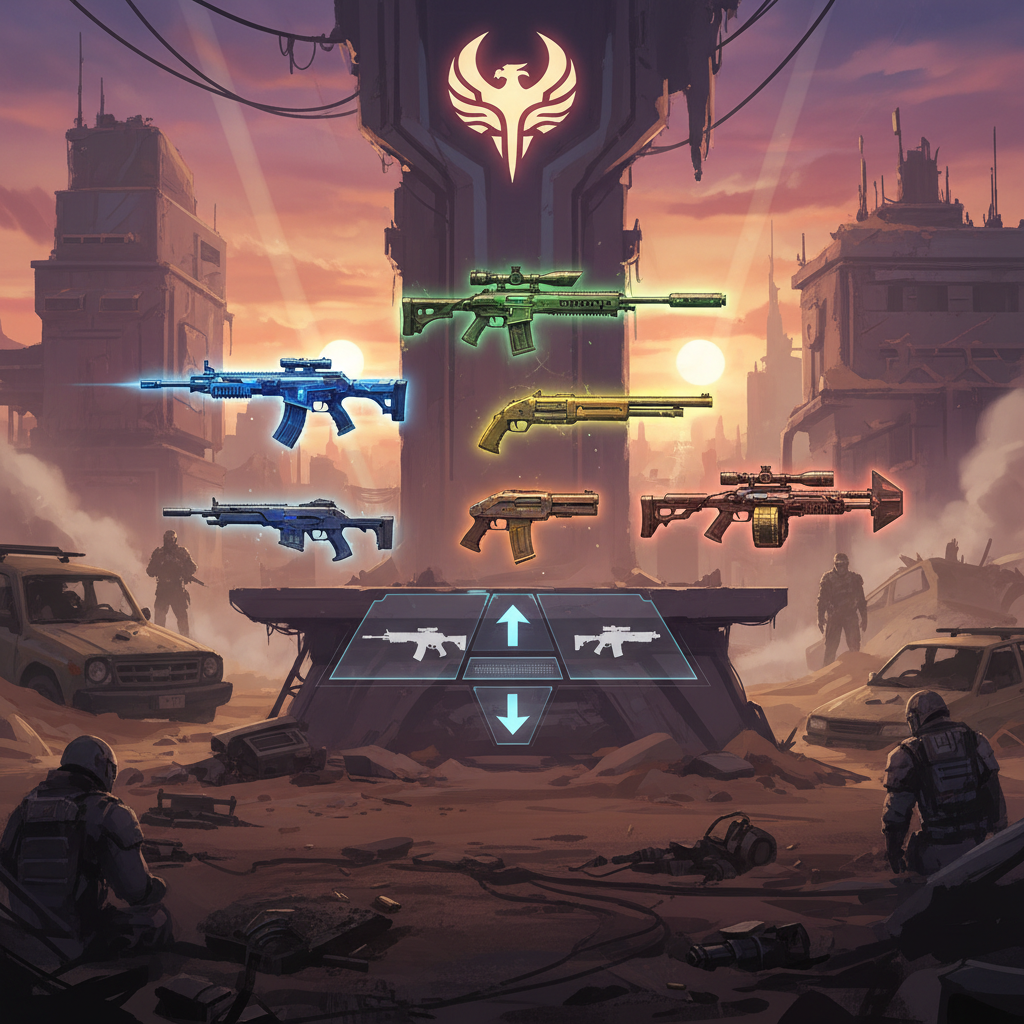 Tier List de Armas do Free Fire: As Melhores Armas em 2026